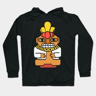 Aztec Statue South American Figure Indian Hoodie